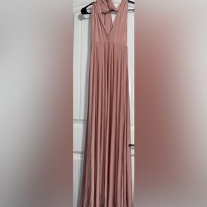 Infinity dress blush pink dress